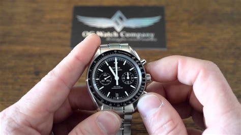 omega speedmaster timer settings